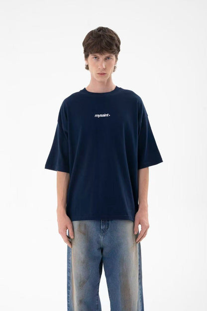 Y2K retro punk street English logo print design fashionable couple casual short sleeved hip hop gothic Harajuku loose shirt