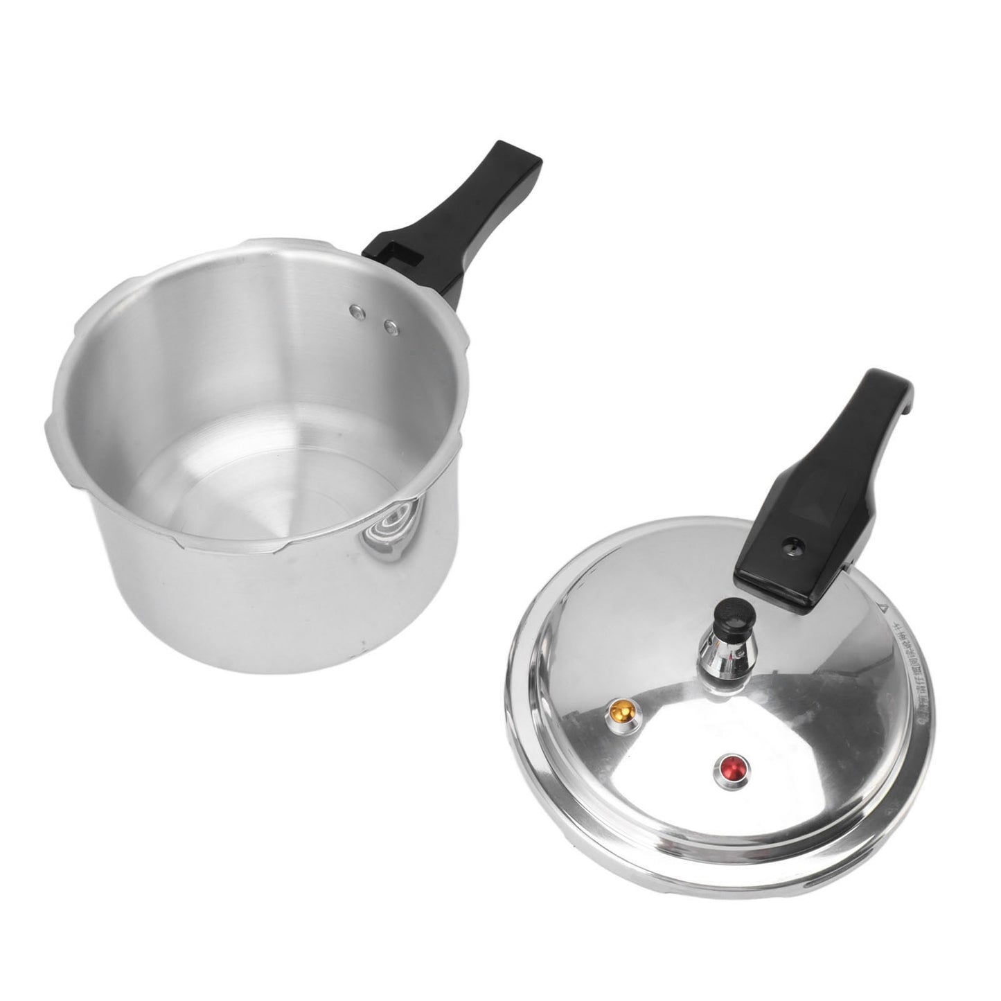 3 Liter Aluminium Alloy Pressure Cooker 18cm Bottom 3L Mini Pressure Cooker for Gas Stove 3L Aluminium Alloy Pressure Cooker