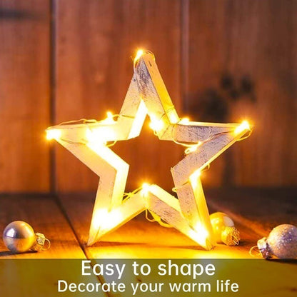 Battery Powered LED String Lights 10/20/30/50/100LED Copper Wire Lights for Camping Wedding Flowers Christmas Decoration