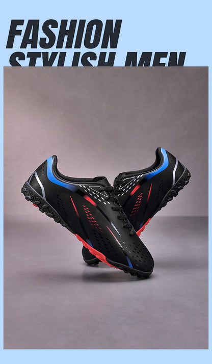 Indoor Original Men Football Field Boots Professional Fast Football Shoes Society Cleats Soccer Shoes Sneaker Non-Slip Training