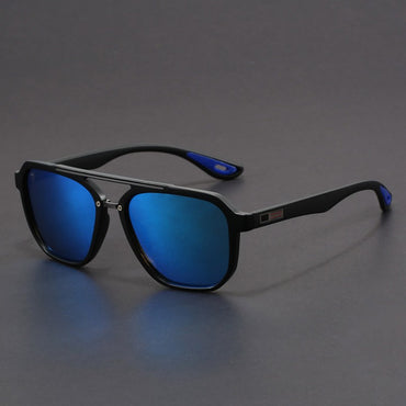 Man Aviation Style TR Frame Customized Polarized Mirror Lens Sunglasses Women Oversized Finished Myopia Sun Glasses with Diopter