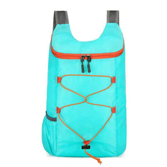 High-density lightweight waterproof nylon sports bag, multifunctional outdoor folding backpack Suitable for camping Hiking