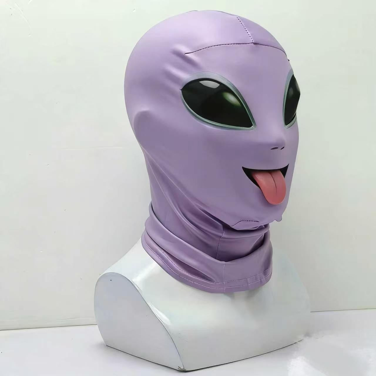 ?Alien Mask?Lightweight & Breathable Headgear, Halloween Outdoor Adventure Mask