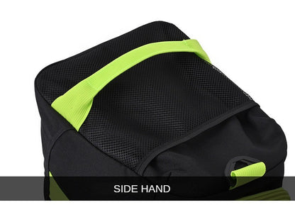 Personalized customized soccer bag logo with dry wet separation handbag luggage sports bag printed with logo pattern