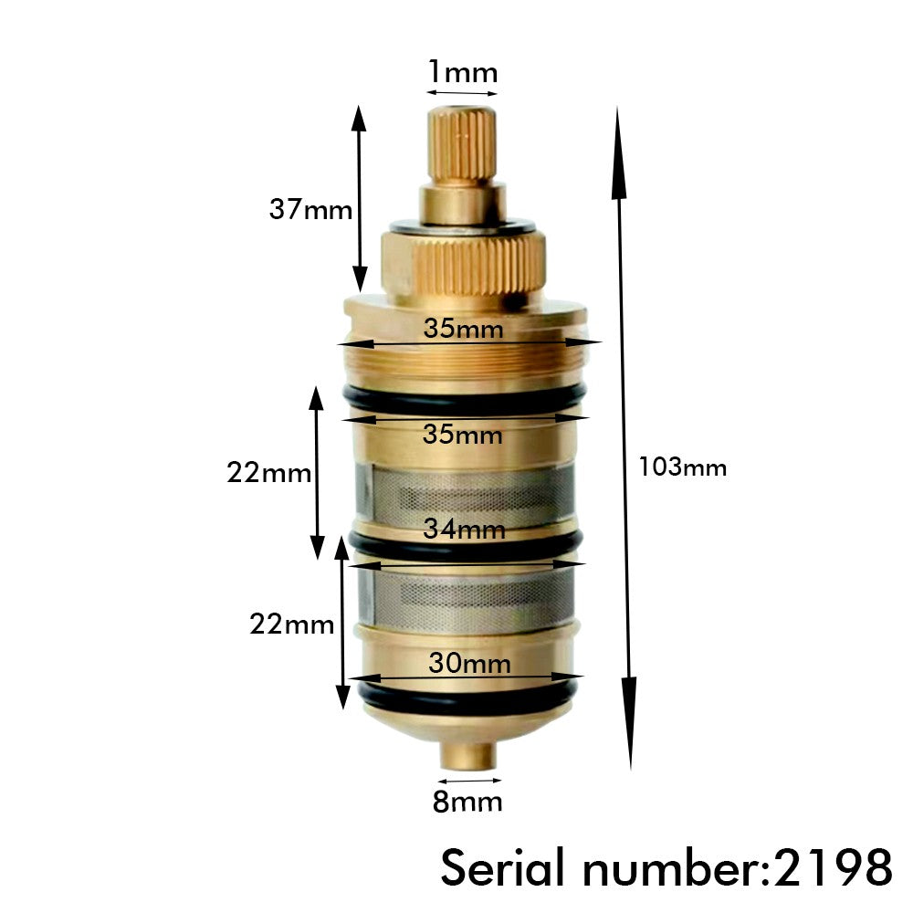 Cartridge Replacement Thermostatic Shower Control Switch Temperature Of Bathroom Shower Faucet Valve Spare Repair Kit
