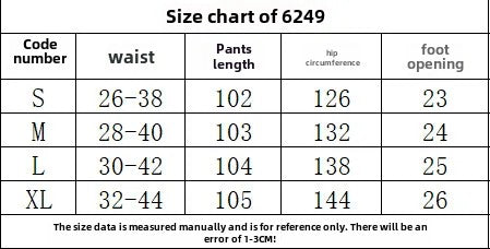 Cross-border Fog Essentials Men's Denim Straight-leg Pants American Style Washable Drawstring Elastic Waist Fit Bell Bottoms