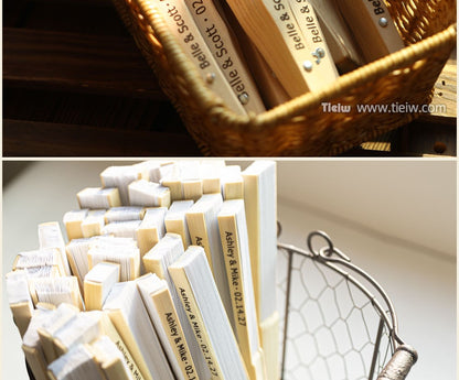 Custom Wedding Fans-Hand Fan For Bridal Shower Beach And Summer Wedding Favors-Personalized Rustic And Elegant Wooden Fan