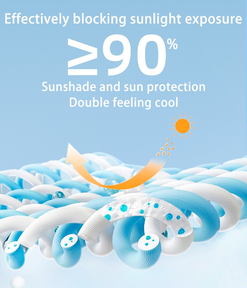 Xinbaoguan 100%poliéster8240Chapéu de pescador de aba dupla alargada NOVO transfronteiriço feminino Chapéu de sol de verão Chapéu de sol fashion