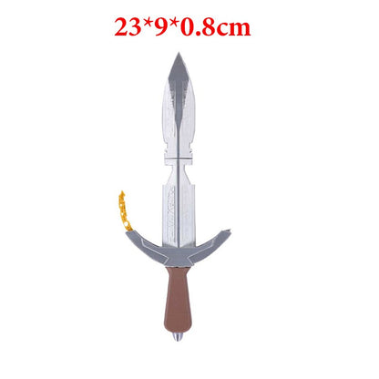 Rey Cosplay Knife Sword Prop Skywalker Costume Accessories TV Space Battle Roleplay Plastic Poniard Ornament Weapons Halloween