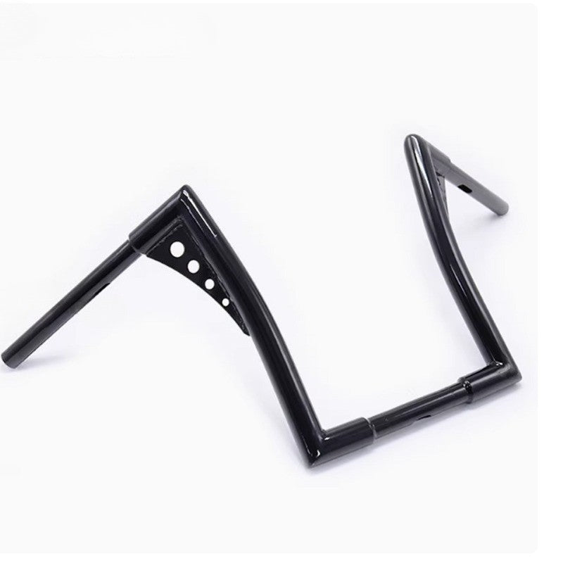 Guidões de motocicleta Glide de 10/12/14/16 polegadas para Harley 883 883n 883XL 1200 Hardman Soft Tail HONDA Iron Horse