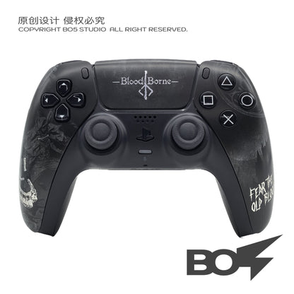 For PS5 Controller Shell, Old Hunter Custom Faceplate Cover with Touchpad for DualSense, Replacement for BDM-010 To050