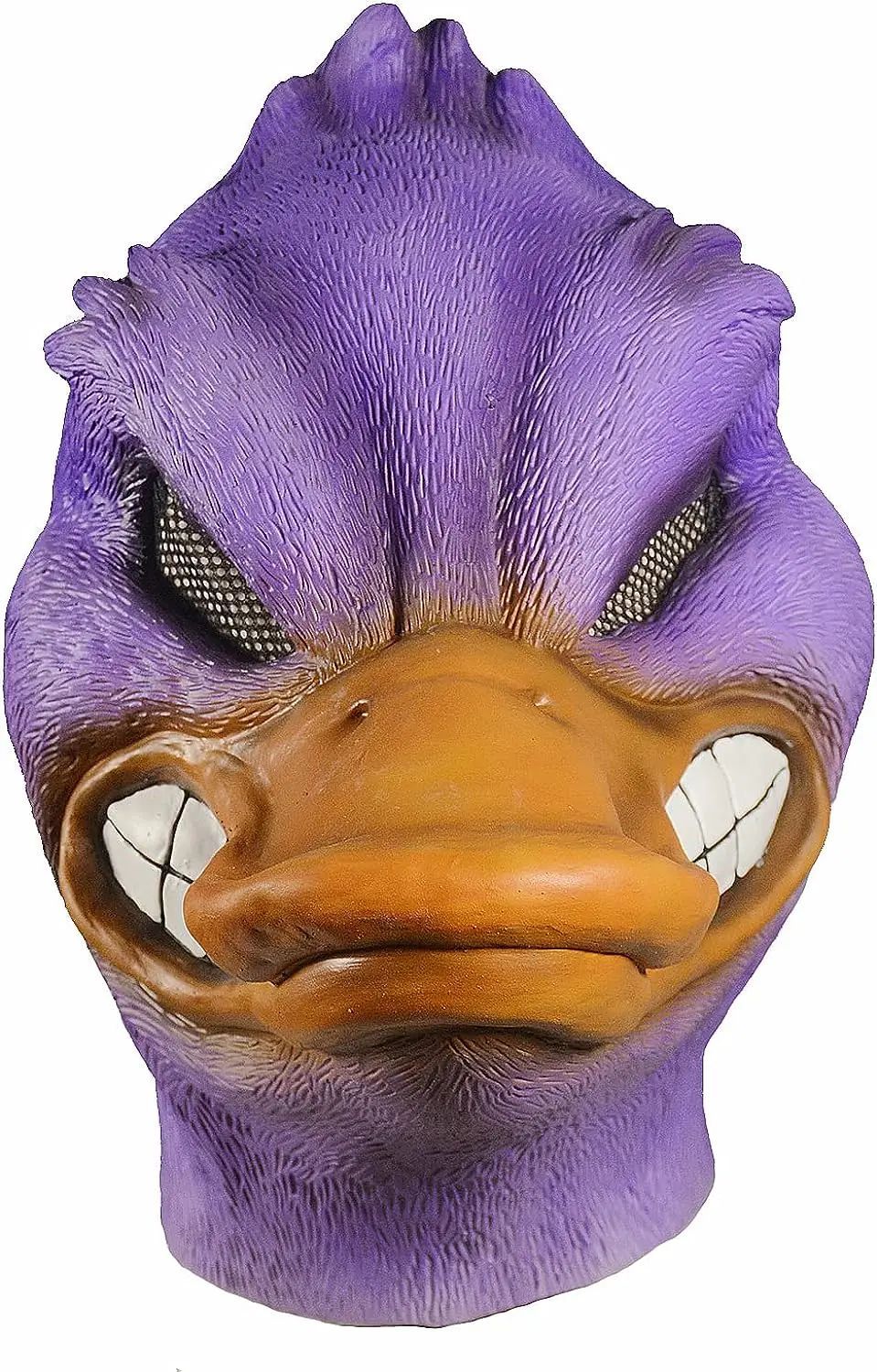 Halloween Costume Yellow Duck Head Party Animal Mask Cosplay Prop Latex Masks Green Fish Mask Funny Duck Bill Realistic Masks