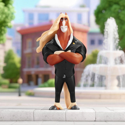 Disney Zootopia 2 Nova Jornada Série Colecionável - Figuras Articuladas Nick & Judy Caixa Surpresa Animado Presente de Filme para Crianças