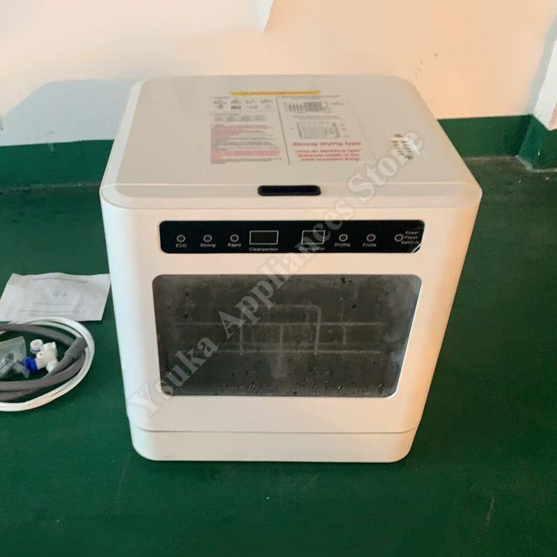 Mini Dishwasher Automatic Portable Desktop Household Intelligent High Temperature Drying Disinfection Desktop Dishwasher