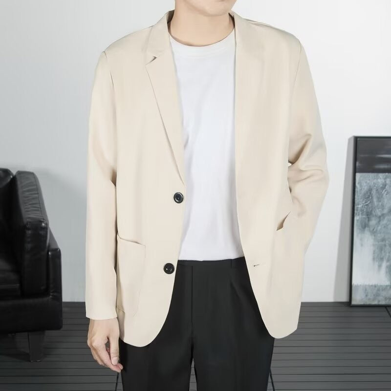 Spring Autumn Men Clothing Suit Jackets Korean Popular Clothes Men Men's Suits Sack Man Dress Male Coat Mens Blazzer Blaser Top