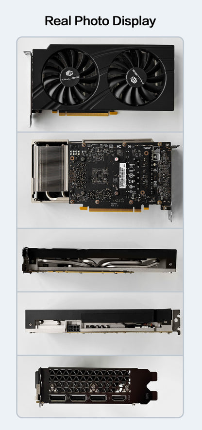 Placa de Vídeo MLLSE RTX 3060 12GB GDDR6 192Bit PCI Express 4.0 ×16 8Pin GPU NVIDIA Placa de Vídeo para Jogos Rtx 3060