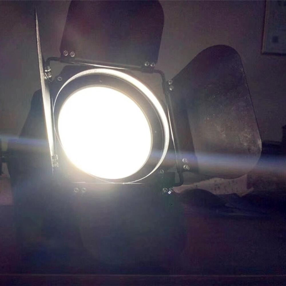 300W COB LED Par Light  Barn Doors 2IN1 Cold White + Warm White   Led Beam Wash Strobe 6IN1 RGBWA+UV Effect Stage Lighting