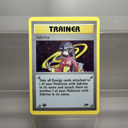 Cartas PROXY PKM Gym-Challenge/Neo-Genesis Lugia Typhlosion Rocket's Mewtwo PTCG Foil Game Collection Cards Game Toys