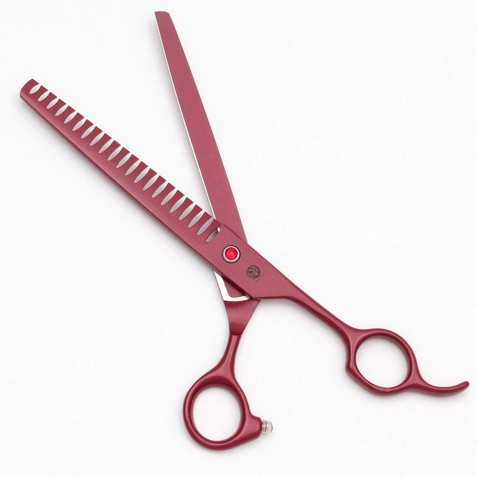 Dog Grooming Scissors Professional Stainless 7.5" Pet Hairdressing Scissors Dog Curved Scissors Thinning Shears Color Comb Z3088