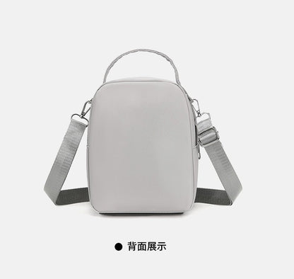 Small Canvas Women's Crossbody Bag Fashionable High-End Shoulder Handbag Large Capacity Space for Stylish Storage