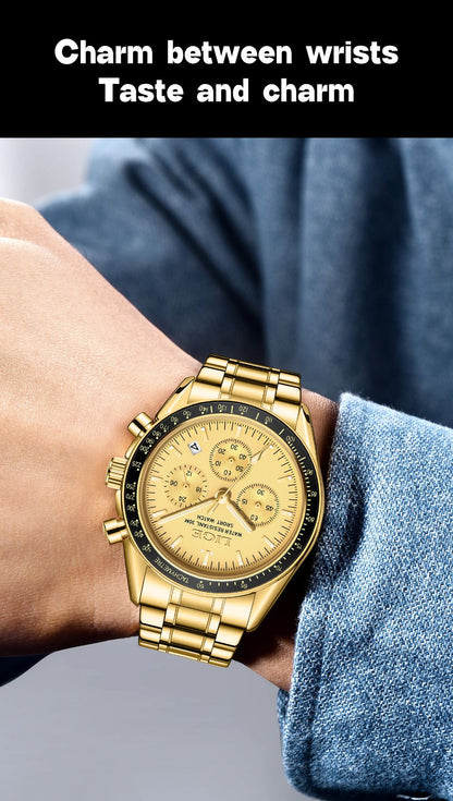 2025 LIGE Top Brand Luxury New Men Watch Quartz Man Watches Waterproof Luminous Watch for Men Date Chronograph Sport Wristwatch