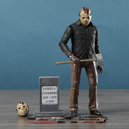 NECA Horror Movie Character Jason Action Figure Collectible Model Toy Gift Doll Figurine