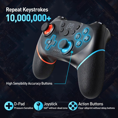 Wireless Bluetooth for Nintendo Switch & OLED Lite PC Controller Gamepad Joystick Control Computer Game Pad Mando Command Gaming