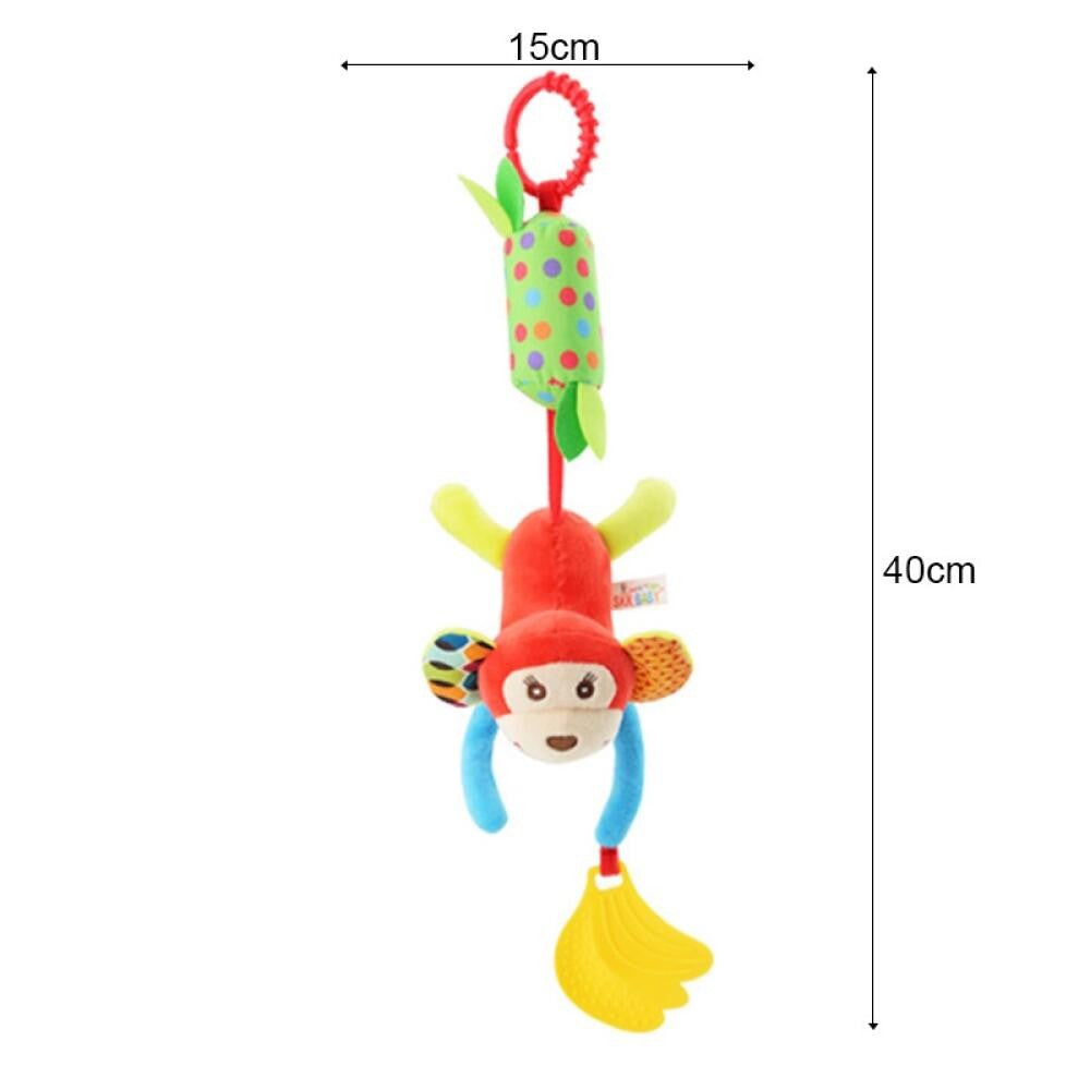 Wind chime baby stroller pendant with bell and dental glue Newborn 0-3 year old baby toy
