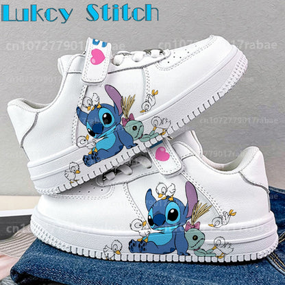 Stitch Shoes sneakers for children Student Casual basketball Kid Sneakers girls boys Running Sports Shoes Gift