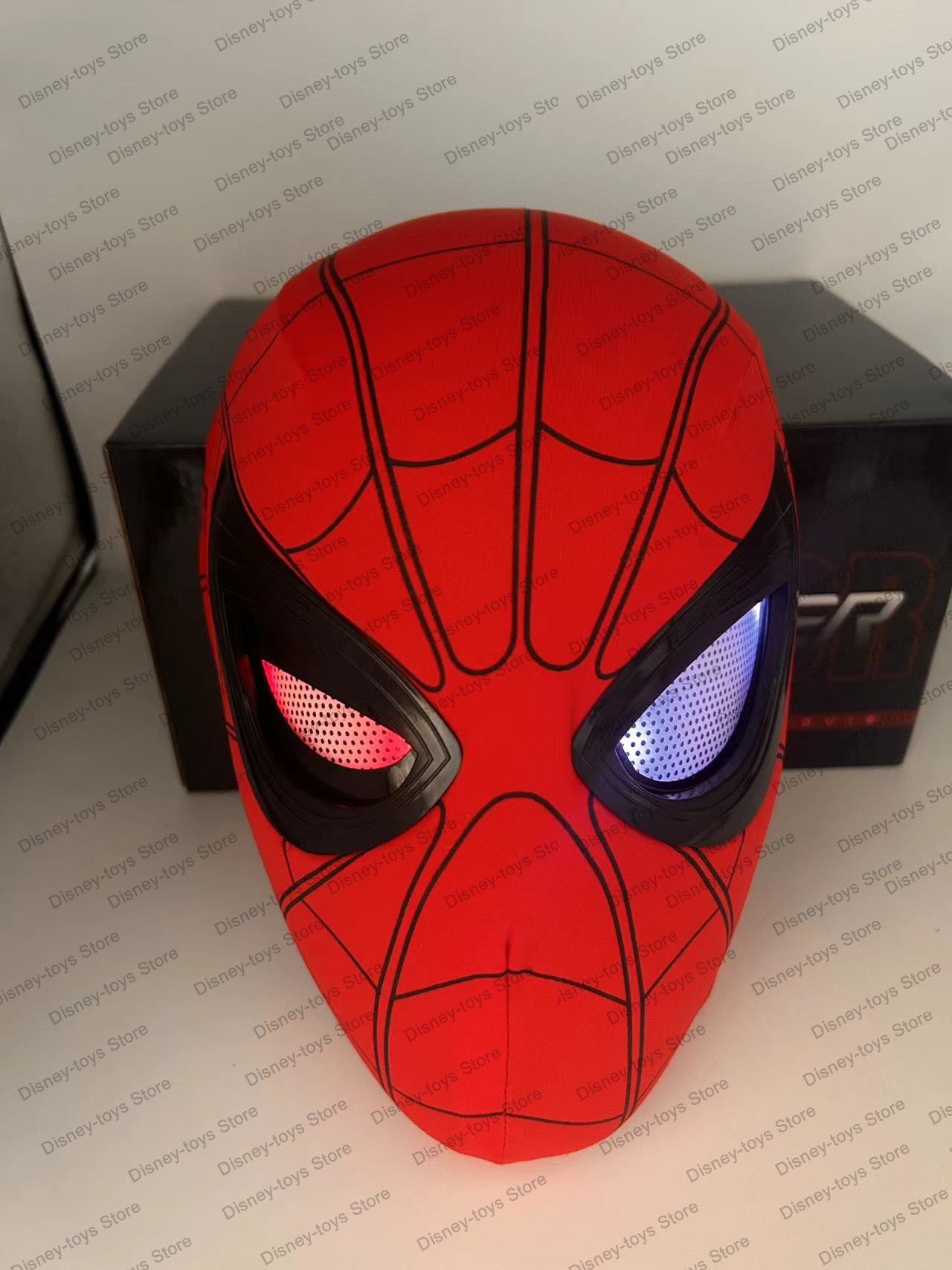 Nova Máscara do Homem-Aranha: Sem Volta Para Casa Capacete de Luxo Recarregável Olhos Remotos Móveis Máscara Decoração de Cosplay Brinquedos de Presente