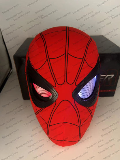 Nova Máscara do Homem-Aranha: Sem Volta Para Casa Capacete de Luxo Recarregável Olhos Remotos Móveis Máscara Decoração de Cosplay Brinquedos de Presente
