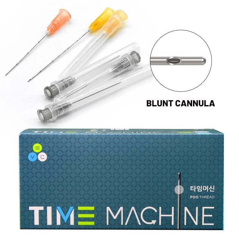Microcannula Sterile Medical Fine Needle 18G 22G 25G 38mm 50mm 70mm Single Packaged Blunt Cannula For Fillers