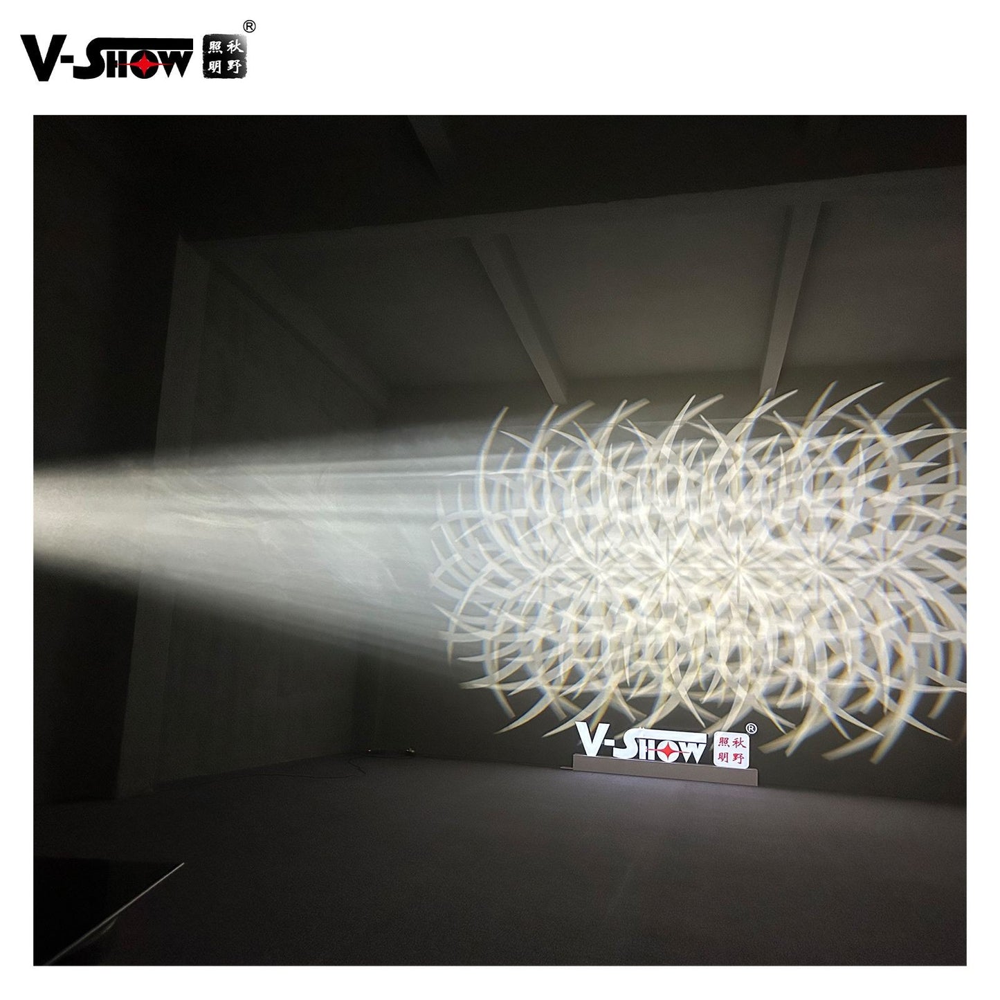 VSHOW 2pcs S712 With Folding Clamp With Flightcase Led Module 450W Beam Spot Wash BSW 3in1 With Zoom CMY CTO Moving Head Light
