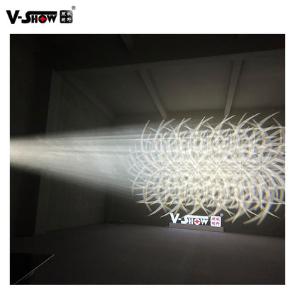 VSHOW 2pcs S712 With Folding Clamp With Flightcase Led Module 450W Beam Spot Wash BSW 3in1 With Zoom CMY CTO Moving Head Light
