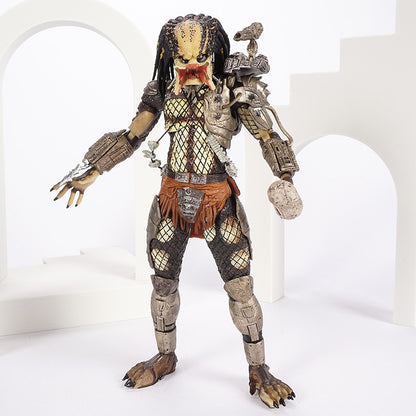 Filme Clássico NECA Ultimate Series Predador 7" Caçador da Selva vs Ovos Alienígenas PVC Boneco Articulado Colecionável