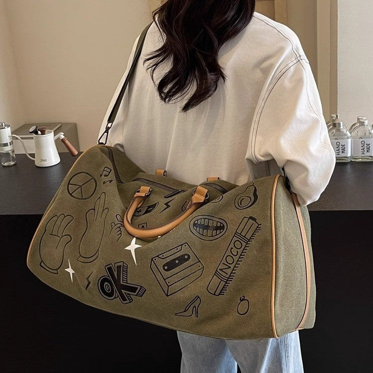 Oxford Travel Bag Handbags Large Capacity Carry On Luggage Bags Men Women Shoulder Outdoor Tote Weekend Waterproof Sport Gym Ba