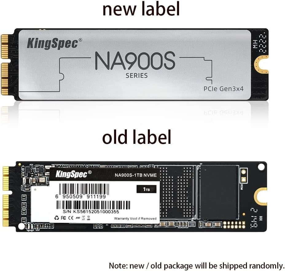 KingSpec SSD M.2 PCIe3.0 256GB 512GB 1TB 2TB M2 PCIe NVME Disco Rígido para Macbook Pro Air