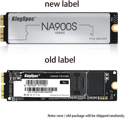 KingSpec SSD M.2 PCIe3.0 256GB 512GB 1TB 2TB M2 PCIe NVME Disco Rígido para Macbook Pro Air