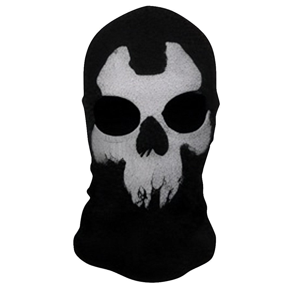 Halloween new mask Black Mask Balaclava Beanies Hats Men Ghost Skull Full Face Warmly Mask Hood Beanie Ggorros Hombre Casquette