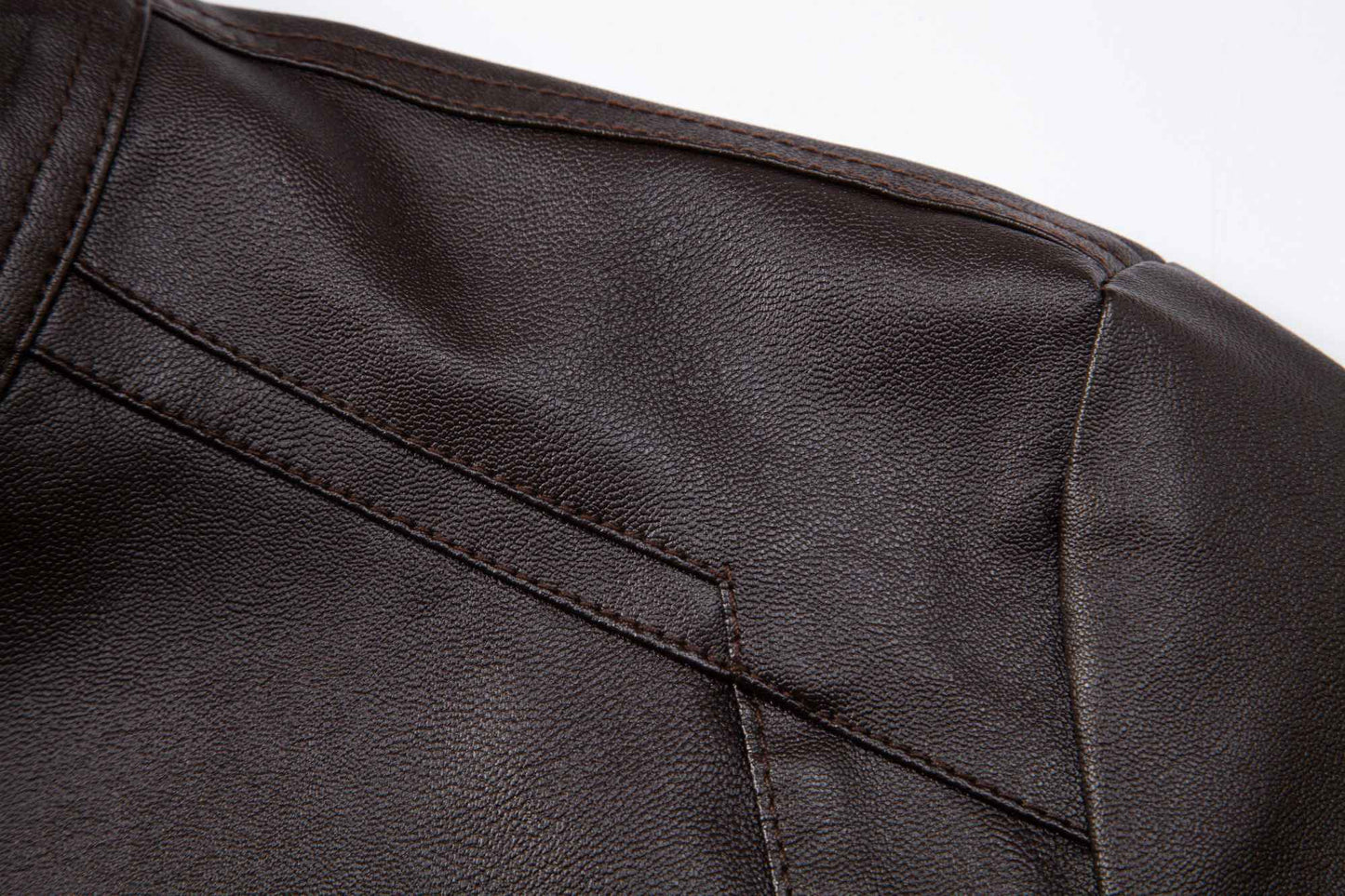 Mens PU Leather Jacket Men's Jackets Autumn Winter Warm Black Outdoor Outwear Coats 5XL Plus Szie ?????????? ???????
