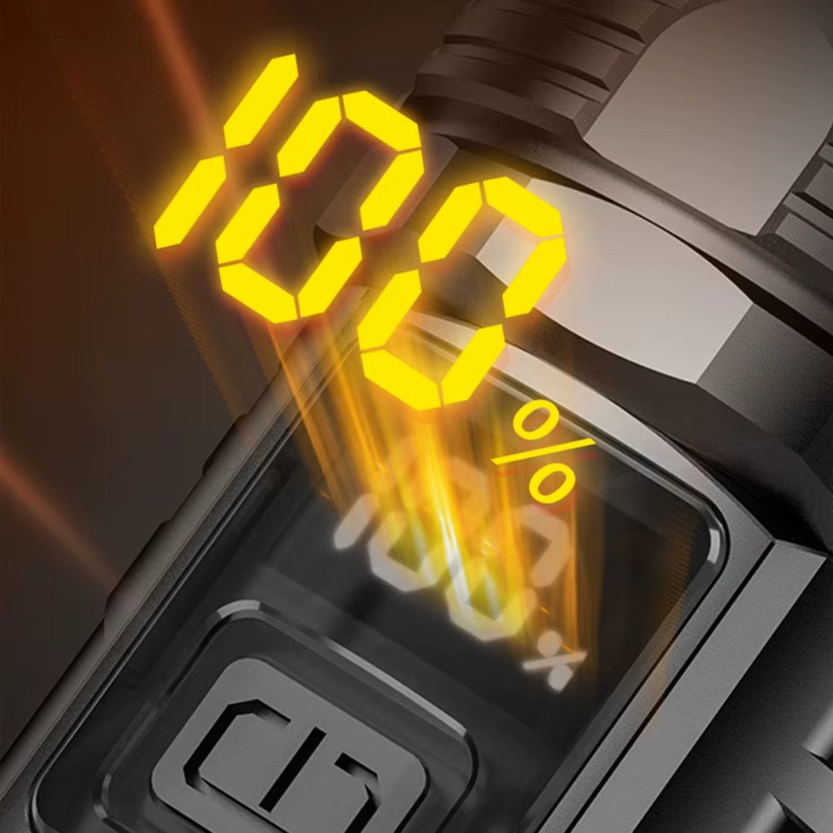 USB Rechargeable High Power LED Flashlight Super Bright Torch, Portable Hand Light for Camping, Hiking  Emergency Survival