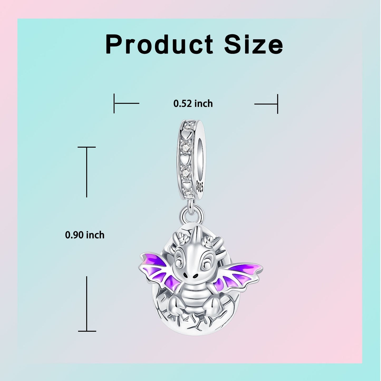 925 Sterling Silver Can Be Opened Pandant Easter Egg Charms Beads Fit Original Bracelet Making Fine Jewelry Women DIY Gift