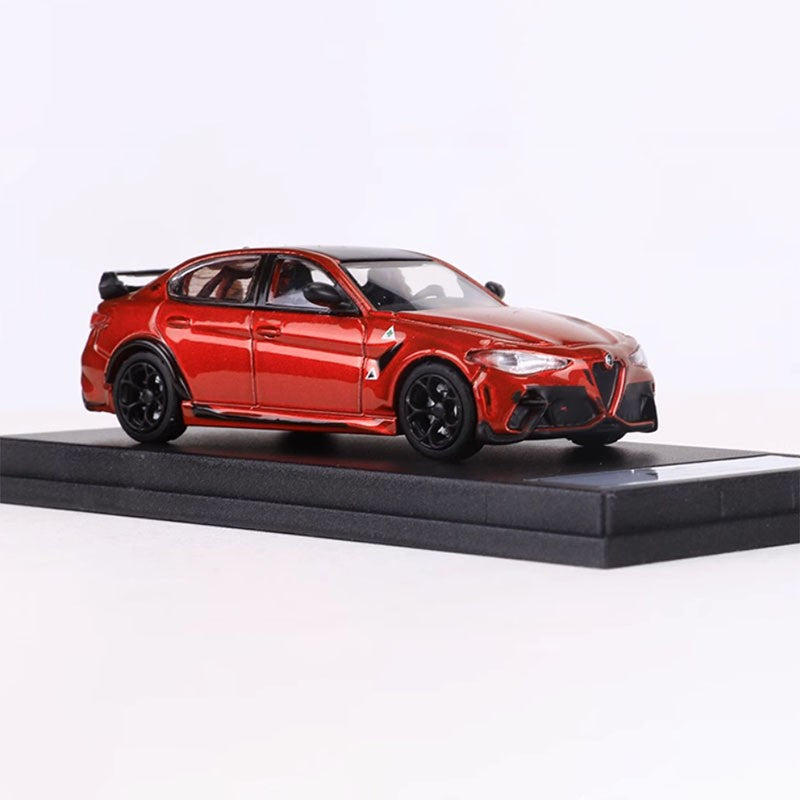 Diecast Original 1:64 Scale Alfa Romeo GTAm Miniature Simulation Alloy Car Model Collection Decoration Toy Gift Souvenir Display