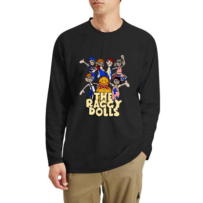 The Raggy Dolls Long T-Shirt custom t shirts design your own new edition t shirt plain t-shirt graphics t shirt mens clothing
