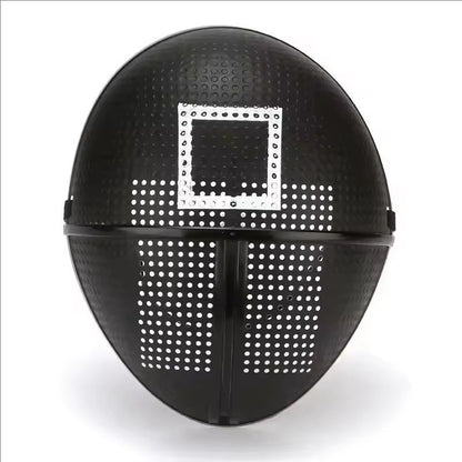 Adult Calamari Game Cosplay Costume With Gloves Black Triangle Disguise Round Square Carnival Party Medieval Coat Mask Set Hallo