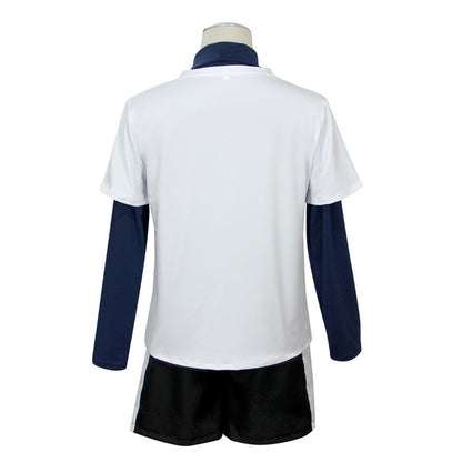 ?Wetrose?In Stock Killua Zoldyck Cosplay Costume Hunter × X Hantaa Kirua Zaoldyeck T Shirt Full Set Wig Halloween Xmas New