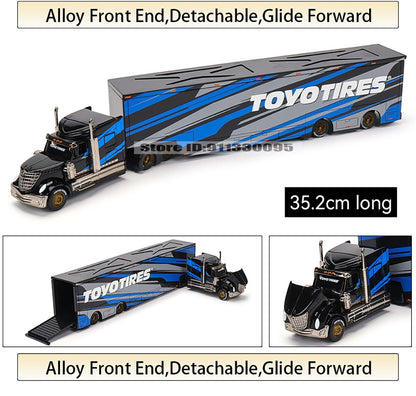 Maisto 1:64 MACK Anthem LoneStar UP Transporte Fabricação de Fundição Reboque Modelo Simulação Modelo Coleção de Carro de Liga
