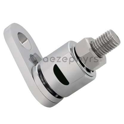 Motorcycle Front Turn Signal Swivel Assembly Set Kit For Harley Sportster 883 Dyna Fat Boy Softail Street Bob Low Rider 1988-UP