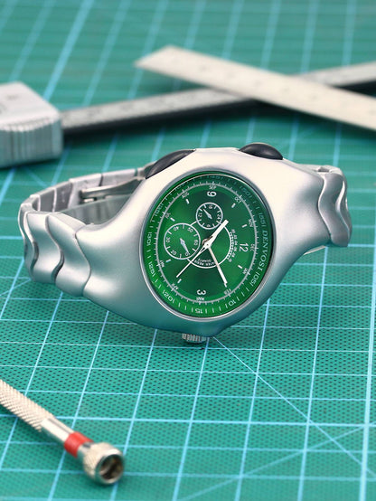 Alien Twist Original Watch Distorted Y2K Watch Men quartz watch Fashion Trendy Retro Watch  Sports Niche Personality Design