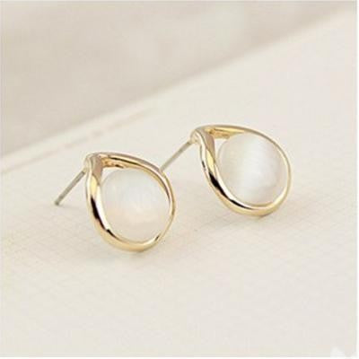 2025 Novo Colar de Moda Design Feminino Simples Simples de Metal Redondo Colar Vendas por Atacado